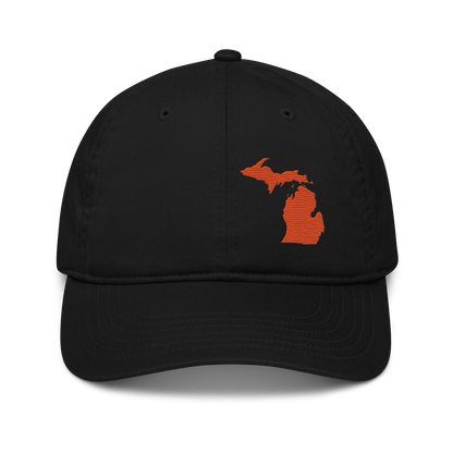 Michigan Classic Baseball Cap | Maple Leaf Orange Outline