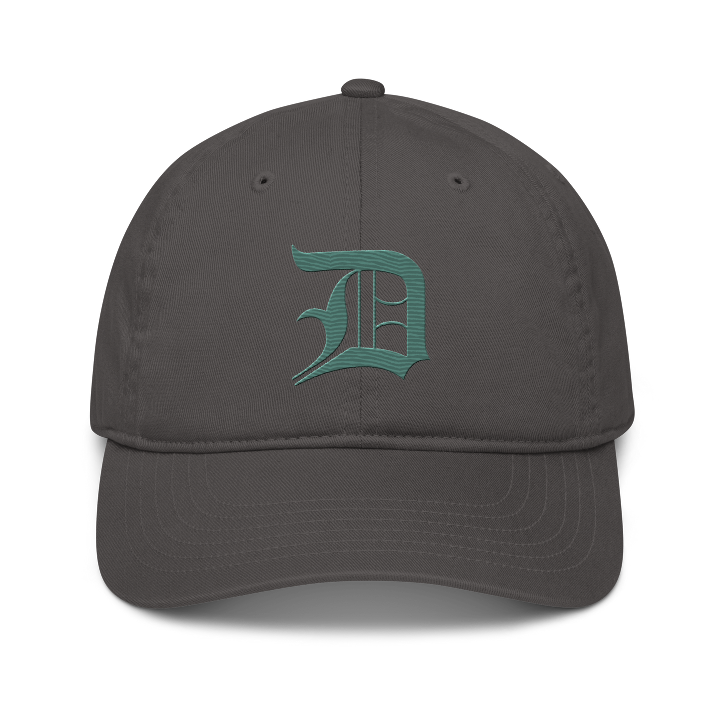 Detroit 'Old English D' Classic Baseball Cap (Copper Green)