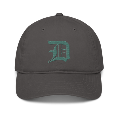 Detroit 'Old English D' Classic Baseball Cap (Copper Green)