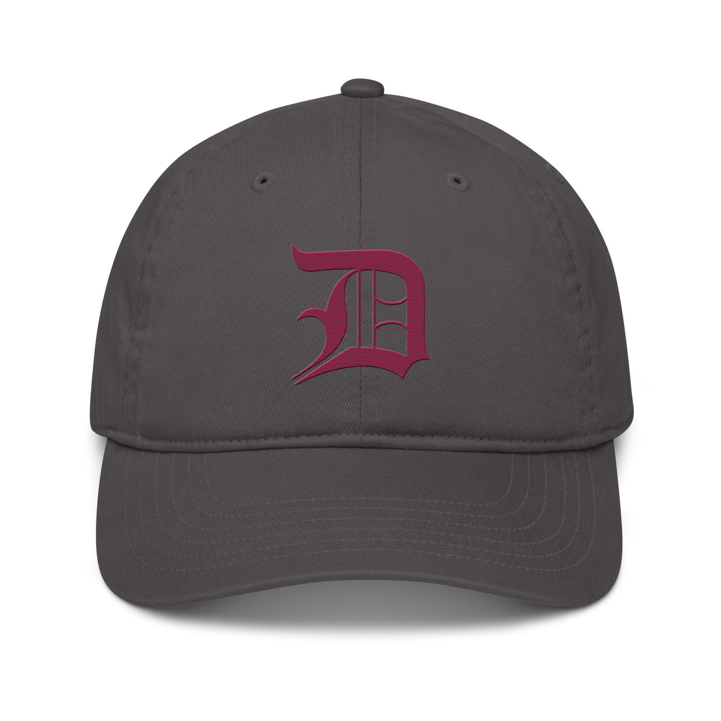 Detroit 'Old English D' Classic Baseball Cap (Ruby Red)