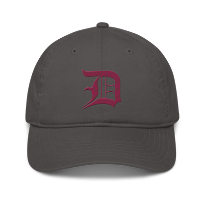 Detroit 'Old English D' Classic Baseball Cap (Ruby Red)