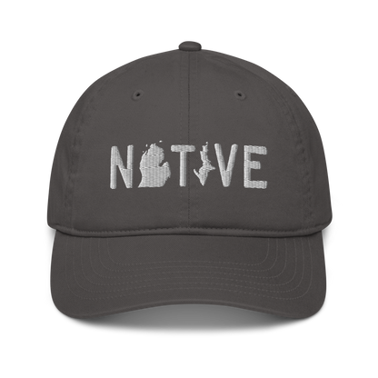 Michigan 'Native' Classic Baseball Cap (Licence Plate Font)