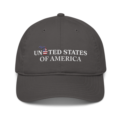 Michigan 'United States of America' Classic Baseball Cap