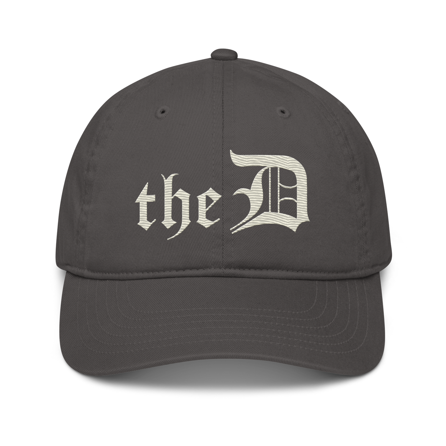 Detroit 'The D' Classic Baseball Cap | Ivory White