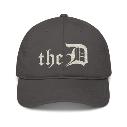 Detroit 'The D' Classic Baseball Cap | Ivory White