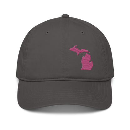 Michigan Classic Baseball Cap | Apple Blosom Pink Outline