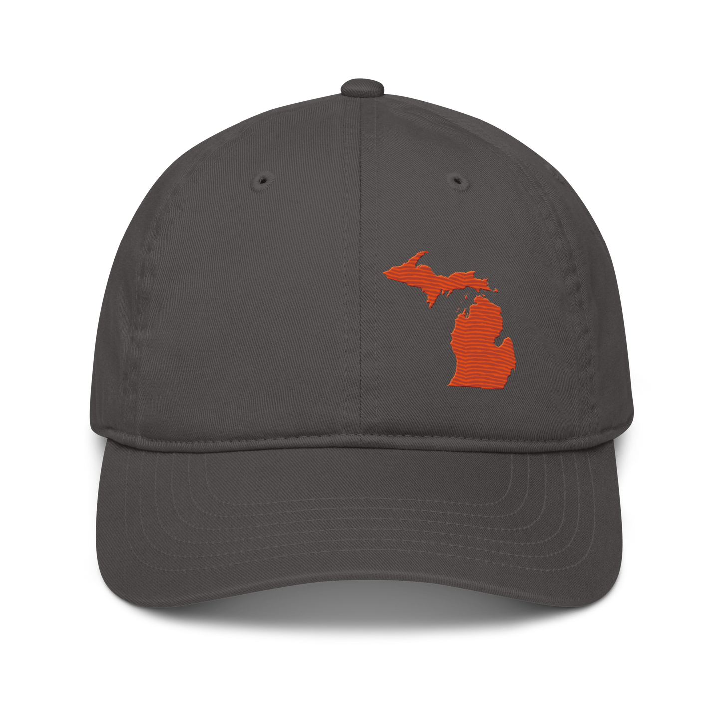 Michigan Classic Baseball Cap | Maple Leaf Orange Outline