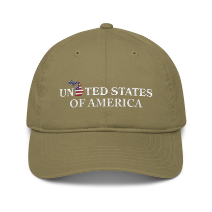 Michigan 'United States of America' Classic Baseball Cap