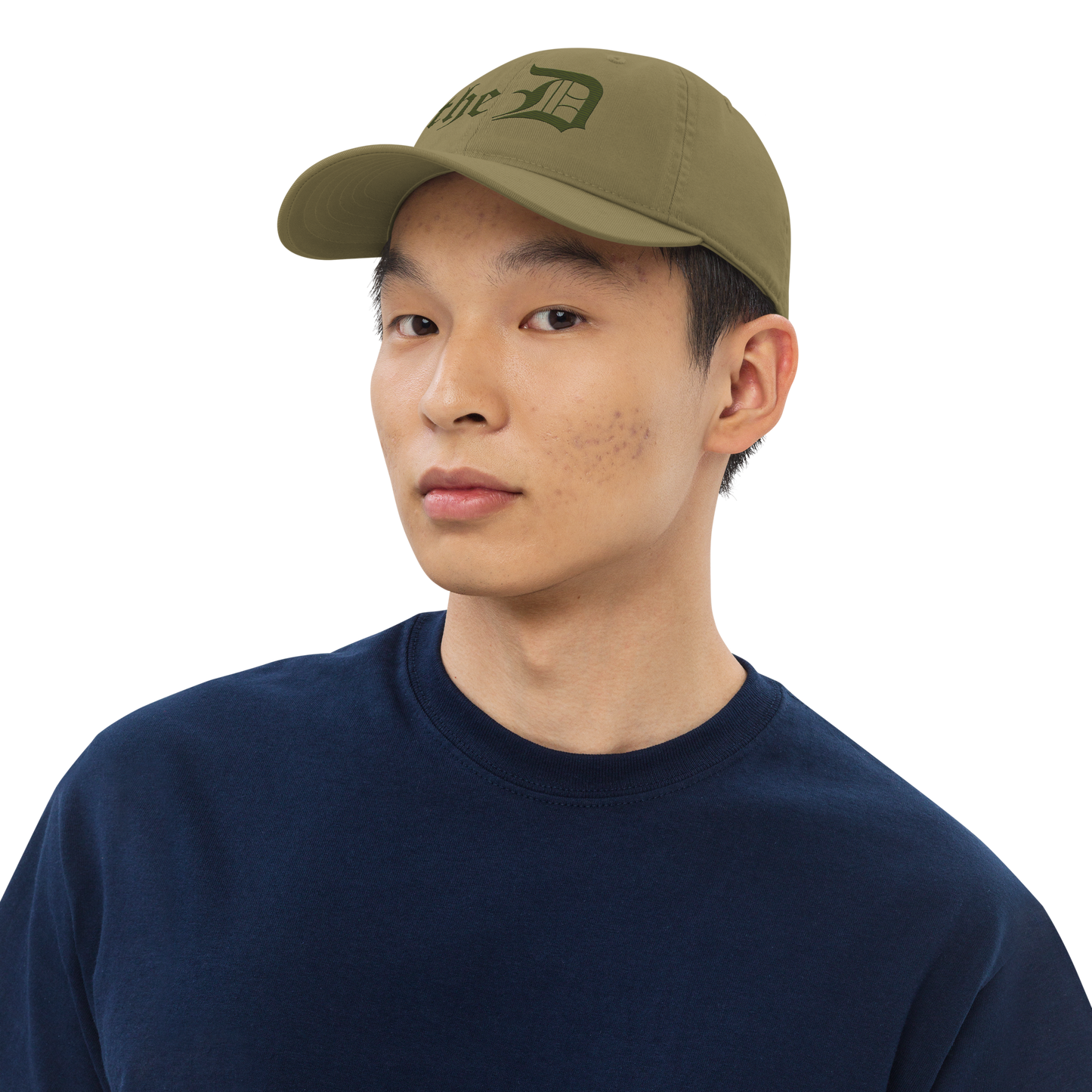 Detroit 'The D' Classic Baseball Cap | Army Green