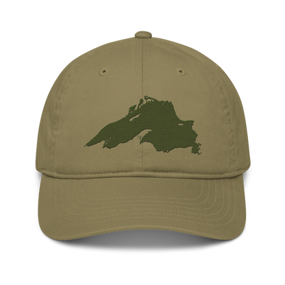 Lake Superior Classic Baseball Cap | Army Green