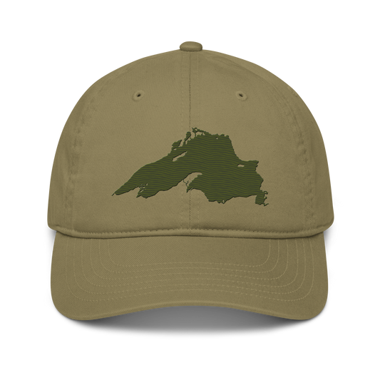 Lake Superior Classic Baseball Cap | Army Green