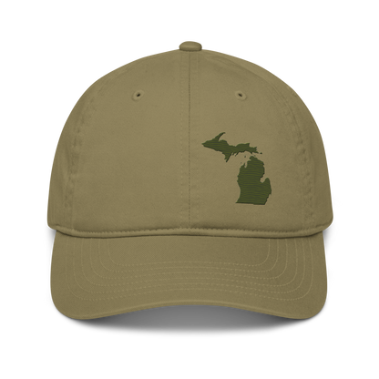 Michigan Classic Baseball Cap | Army Green Outline