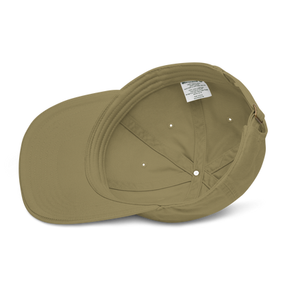 'Michigan EST. 1837' Classic Baseball Cap (Script Font) | Army Green