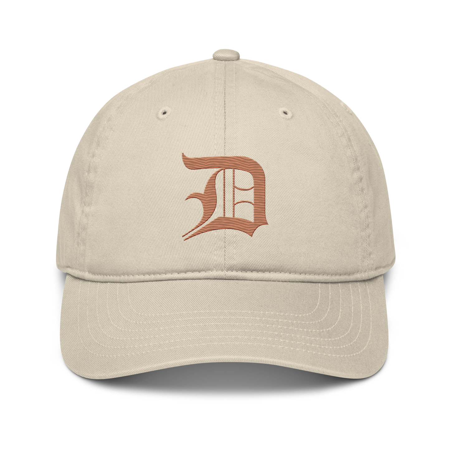 Detroit 'Old English D' Classic Baseball Cap (Copper Color)