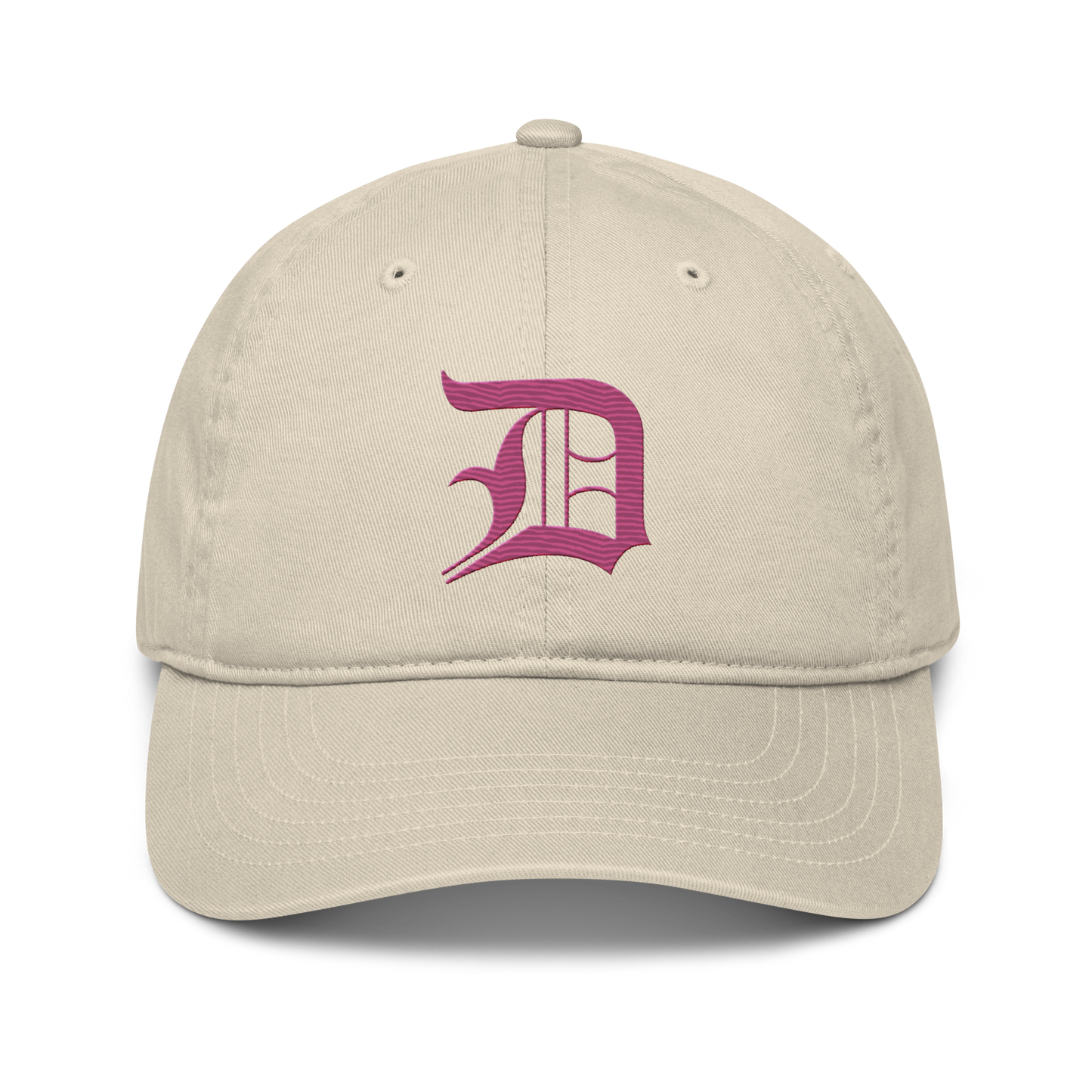 Detroit 'Old English D' Classic Baseball Cap (Apple Blossom Pink)