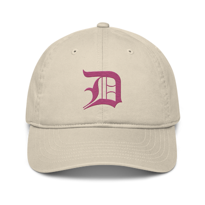 Detroit 'Old English D' Classic Baseball Cap (Apple Blossom Pink)