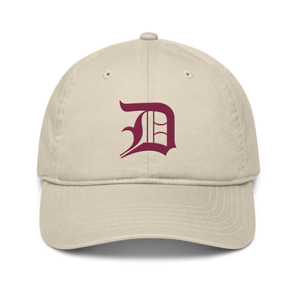 Detroit 'Old English D' Classic Baseball Cap (Ruby Red)