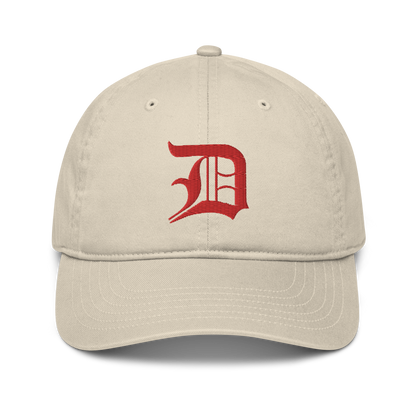 Detroit 'Old English D' Classic Baseball Cap (Aliform Red)