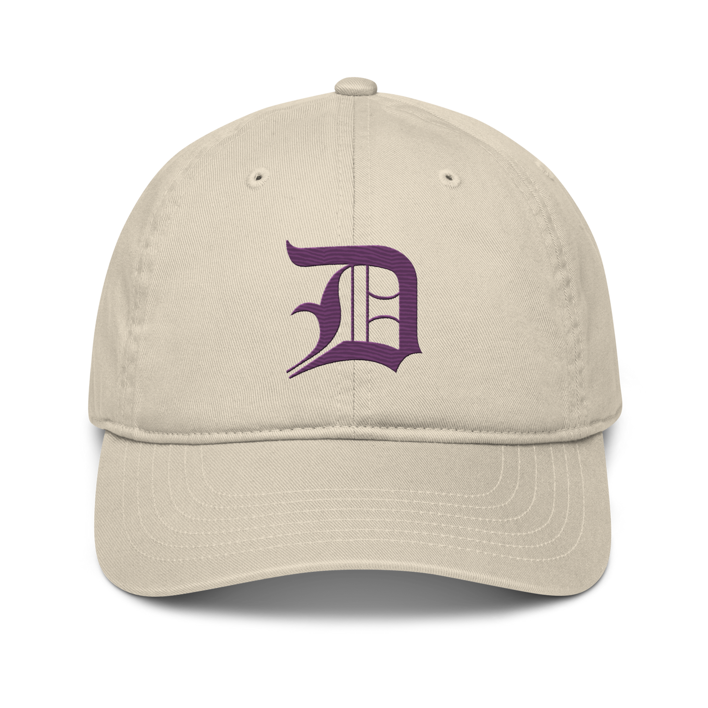 Detroit 'Old English D' Classic Baseball Cap (Plum)