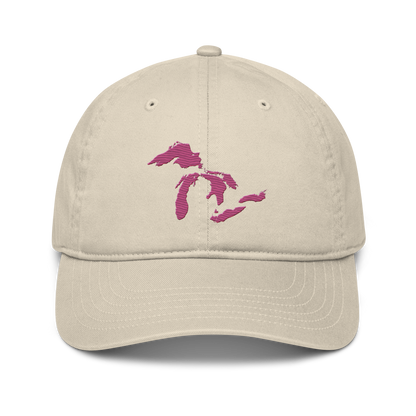 Great Lakes Classic Baseball Cap (Apple Blossom Pink)