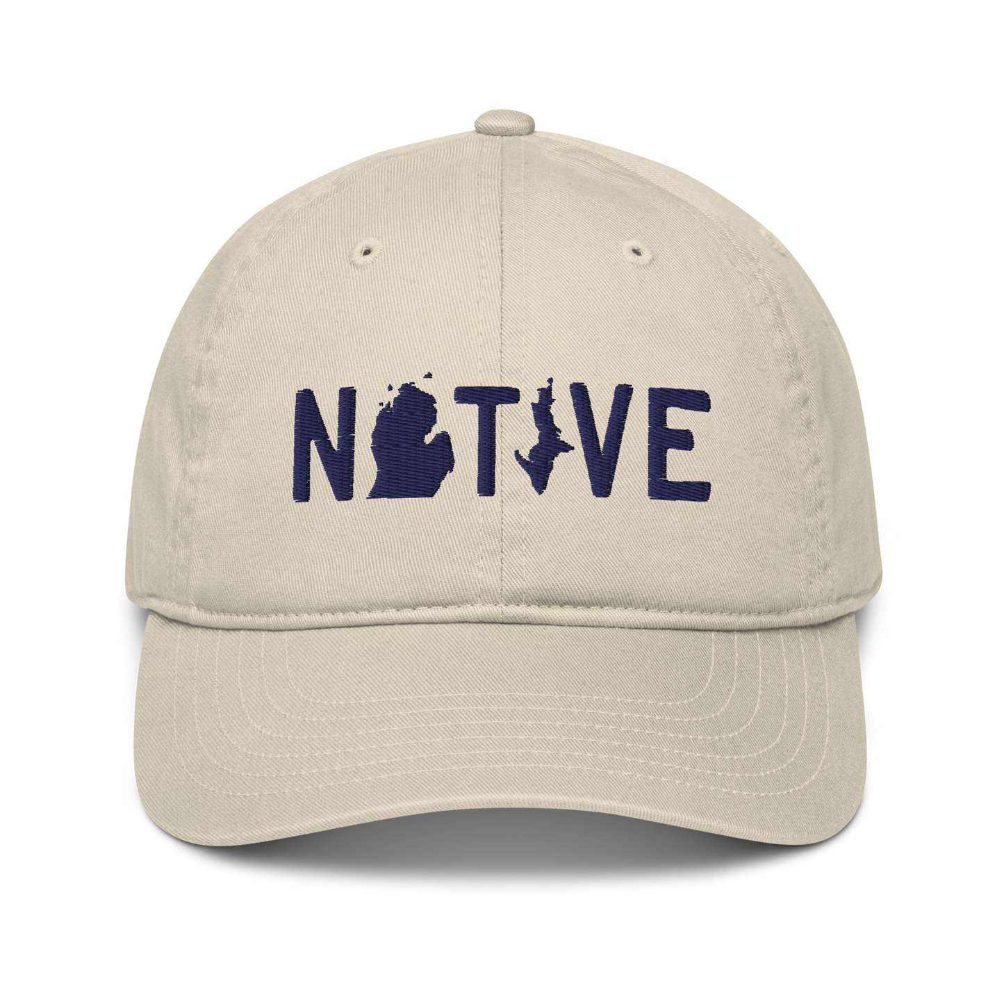 Michigan 'Native' Classic Baseball Cap (Licence Plate Font)