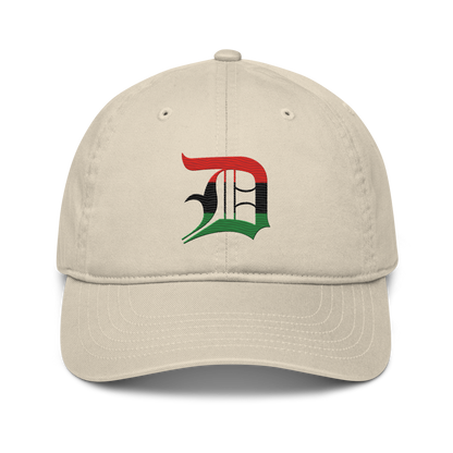 Detroit 'Old English D' Classic Baseball Cap (Pan-African Edition)