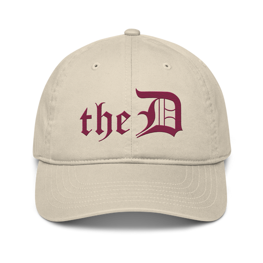 Detroit 'The D' Classic Baseball Cap | Ruby Red