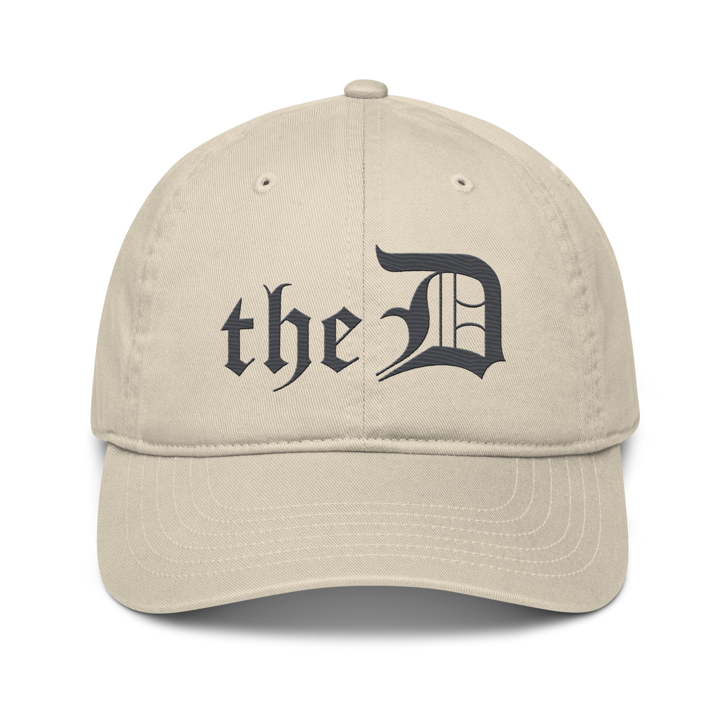 Detroit 'The D' Classic Baseball Cap | Iron Ore Grey