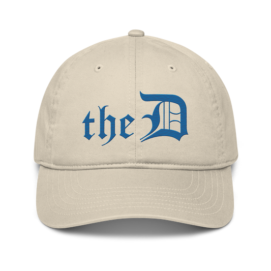 Detroit 'The D' Classic Baseball Cap | Azure