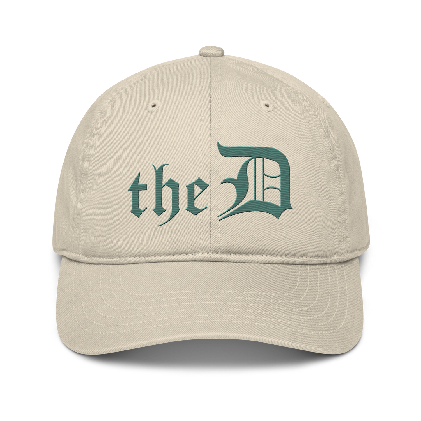 Detroit 'The D' Classic Baseball Cap | Copper Green