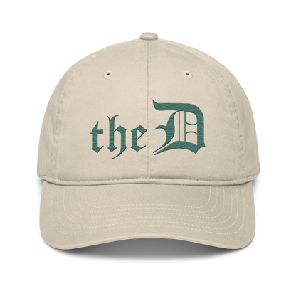 Detroit 'The D' Classic Baseball Cap | Copper Green