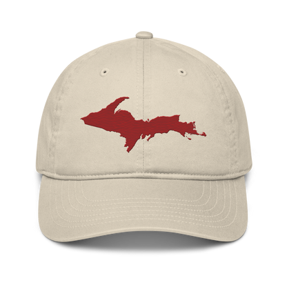 Upper Peninsula Classic Baseball Cap | Thimbleberry Red