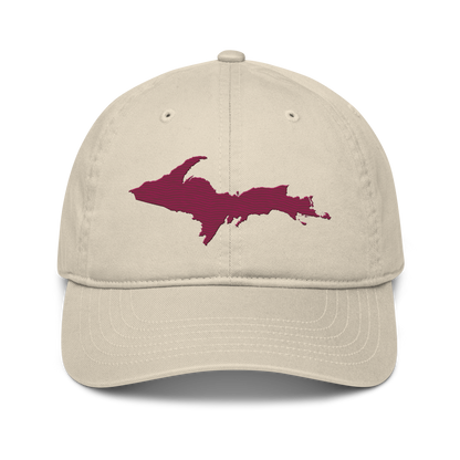 Upper Peninsula Classic Baseball Cap | Ruby Red