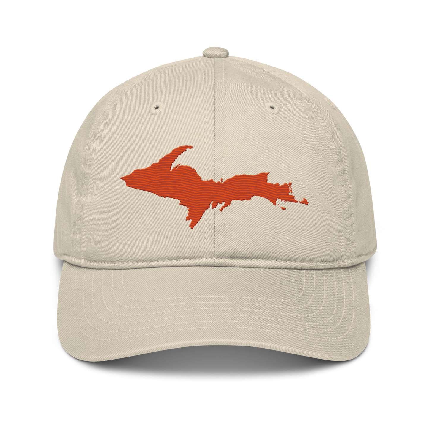 Upper Peninsula Classic Baseball Cap | Maple Leaf Orange