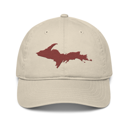 Upper Peninsula Classic Baseball Cap | Ore Dock Red