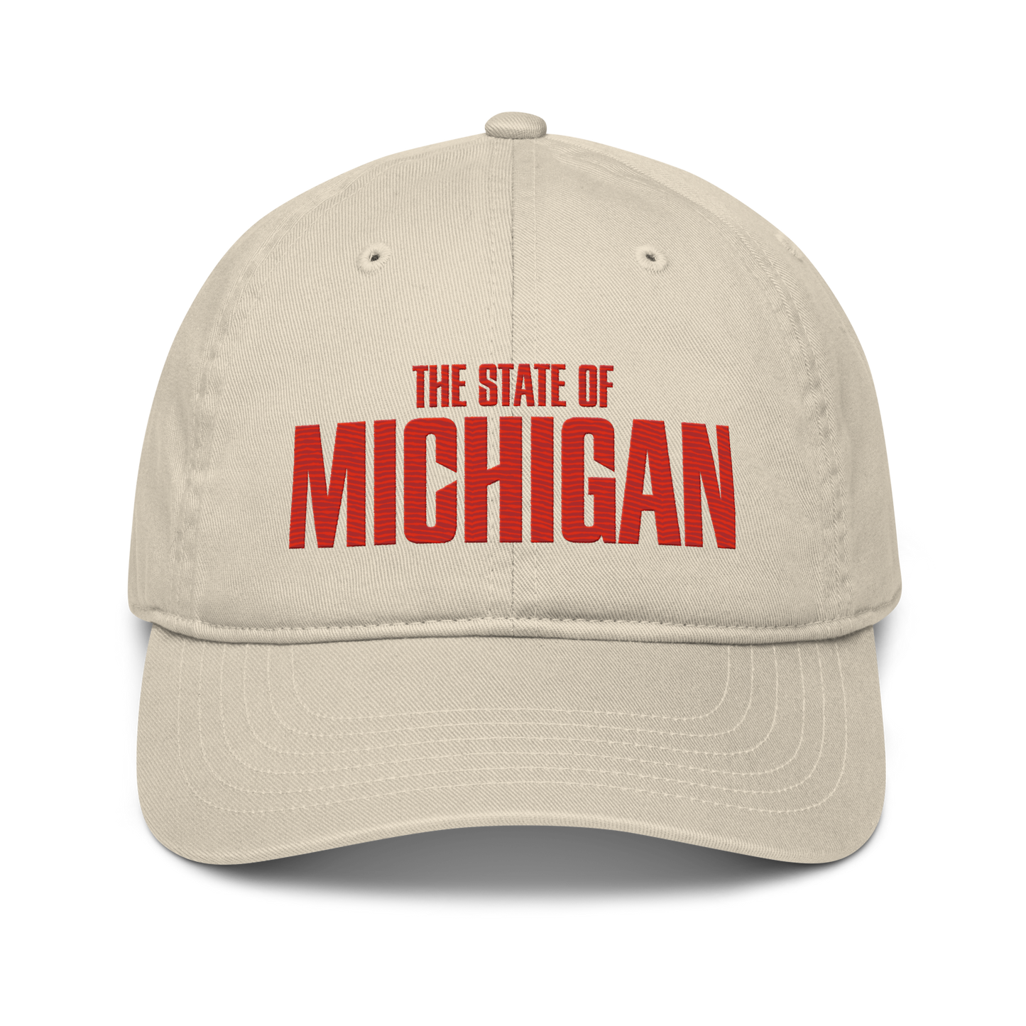 'The State of Michigan' Classic Baseball Cap | Flying Superhero Parody