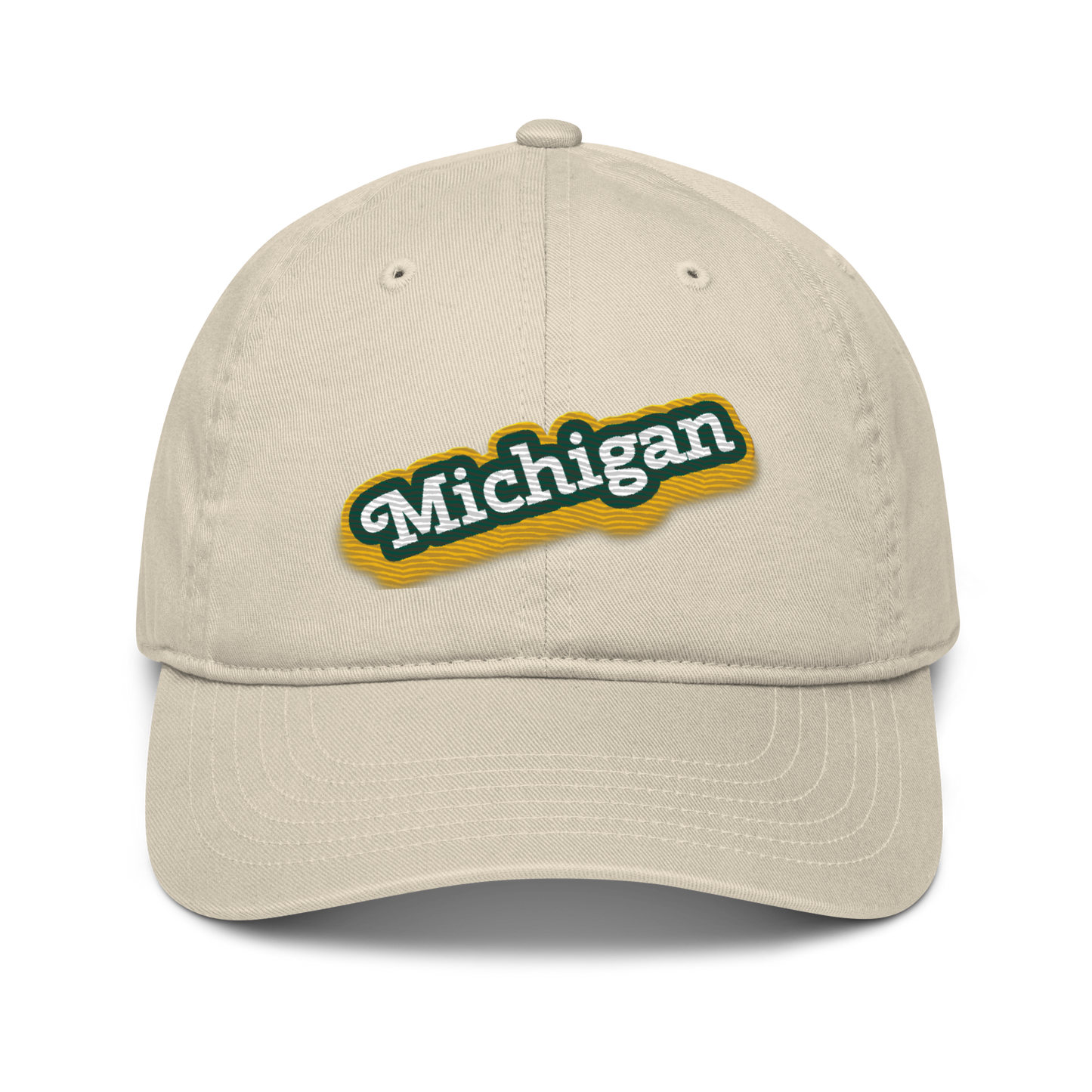 'Michigan' Classic Baseball Cap | Ginger Pop Parody