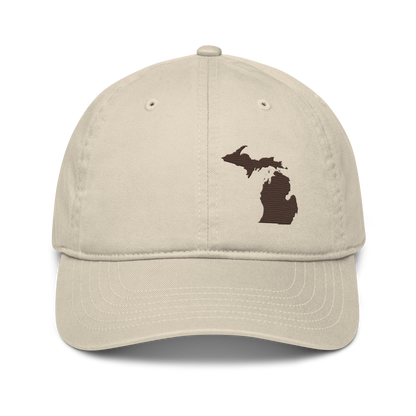 Michigan Classic Baseball Cap | Hickory Brown Outline