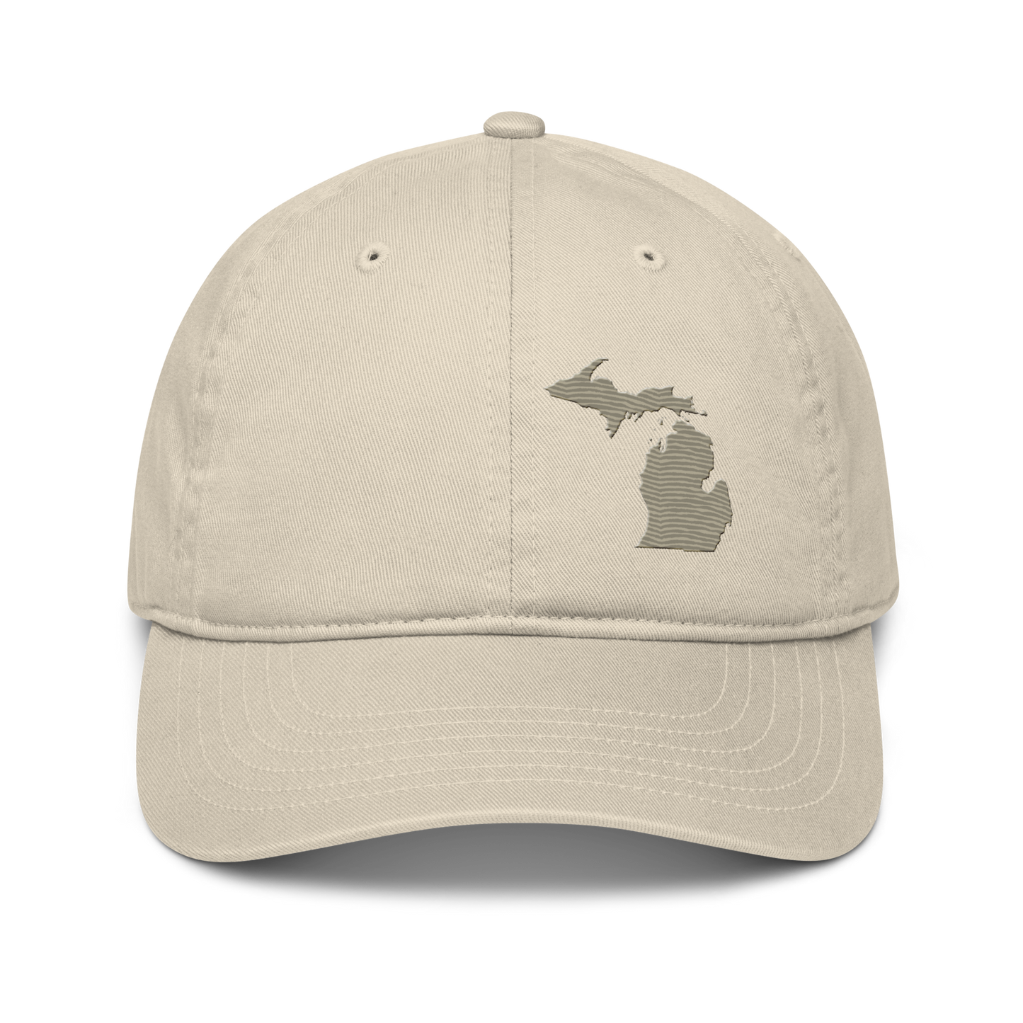 Michigan Classic Baseball Cap | Petoskey Beige Outline