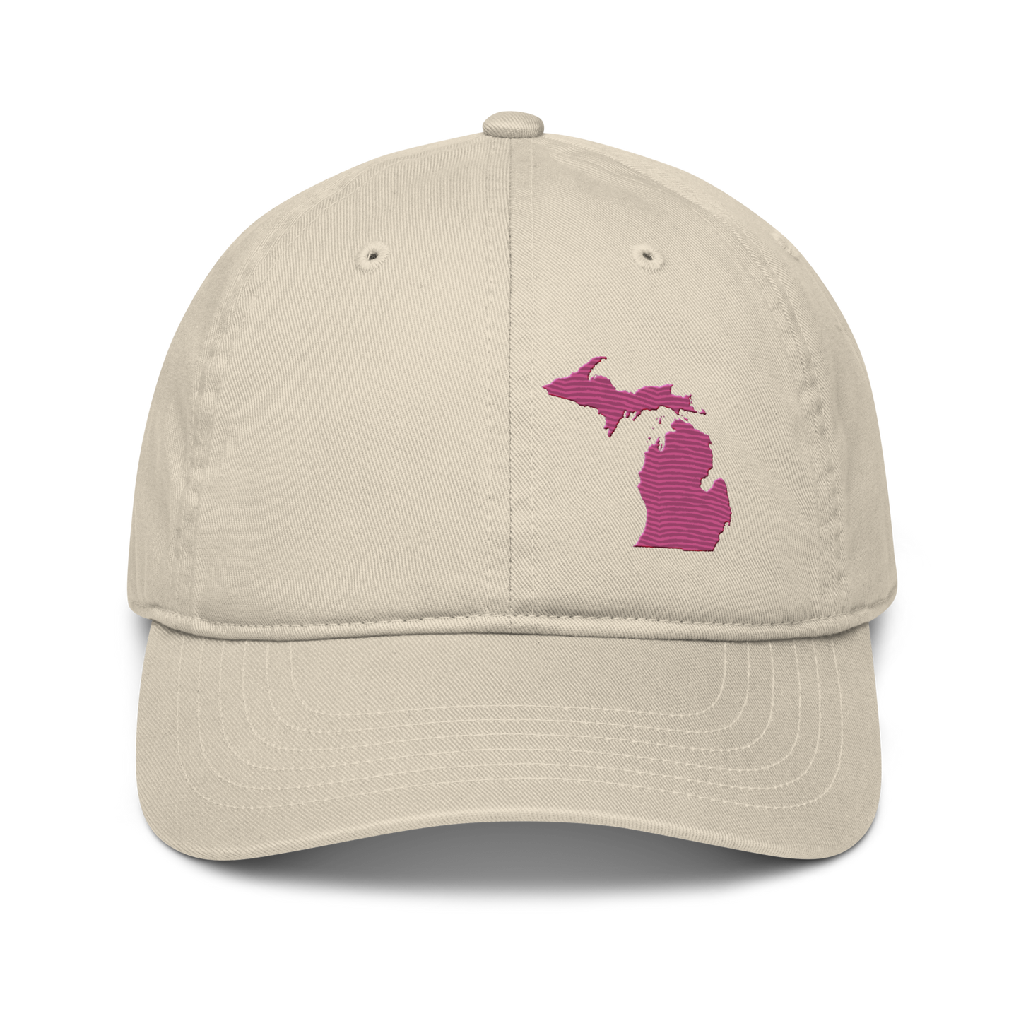 Michigan Classic Baseball Cap | Apple Blosom Pink Outline