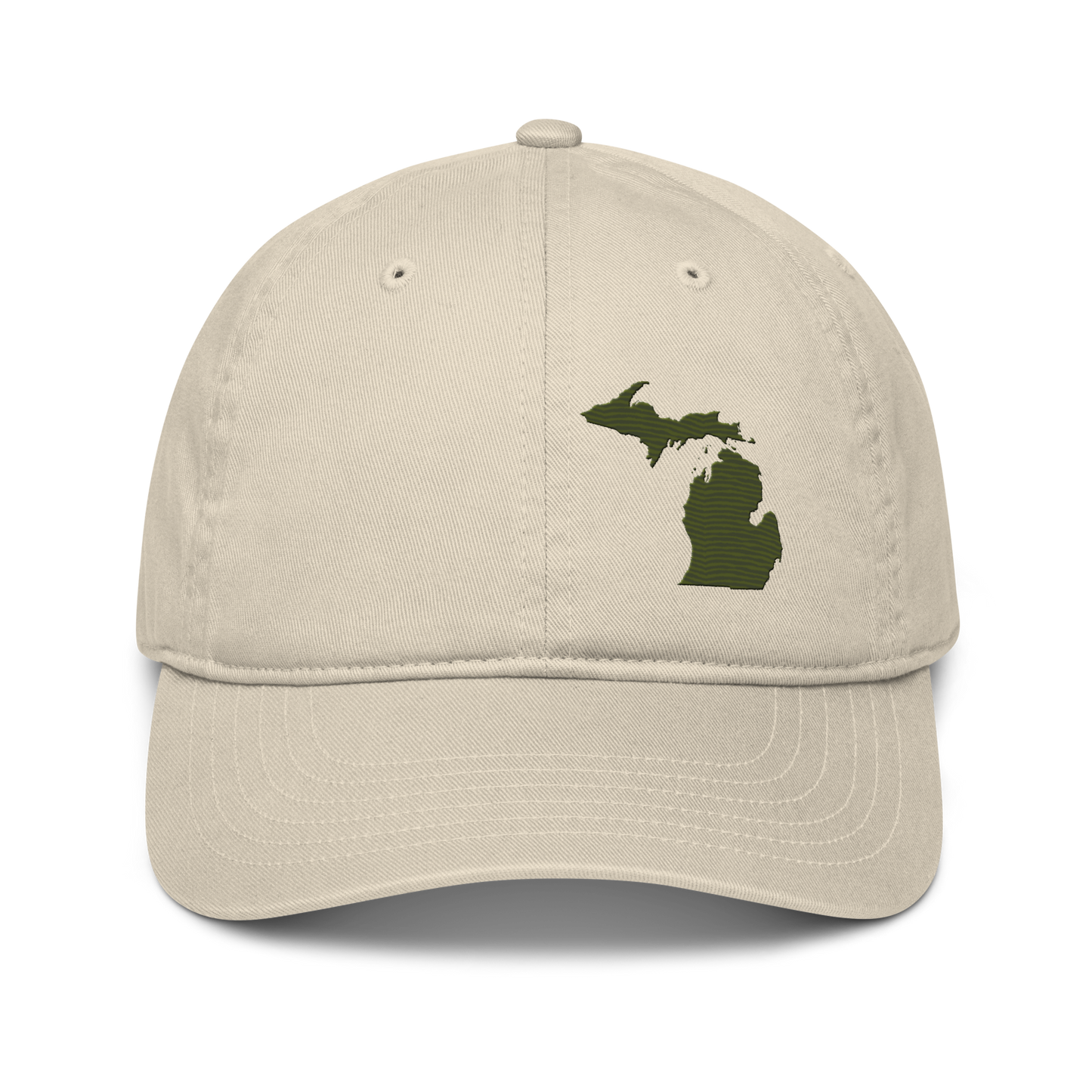 Michigan Classic Baseball Cap | Army Green Outline