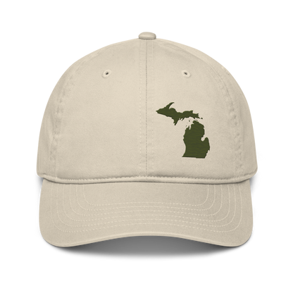 Michigan Classic Baseball Cap | Army Green Outline