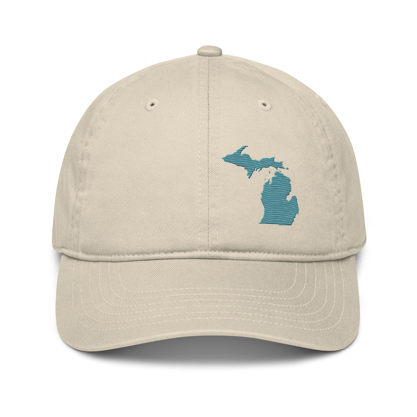 Michigan Classic Baseball Cap | Huron Blue Outline