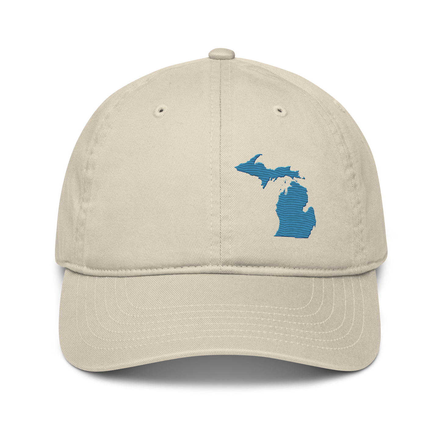 Michigan Classic Baseball Cap | Traverse Blue Outline