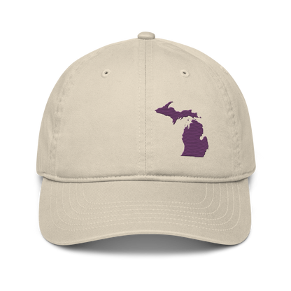 Michigan Classic Baseball Cap | Plum Outline