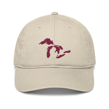 Great Lakes Classic Baseball Cap | Ruby Red