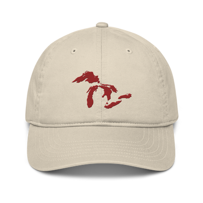 Great Lakes Classic Baseball Cap | Thimbleberry Red