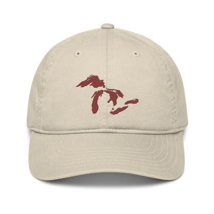 Great Lakes Classic Baseball Cap | Ore Dock Red