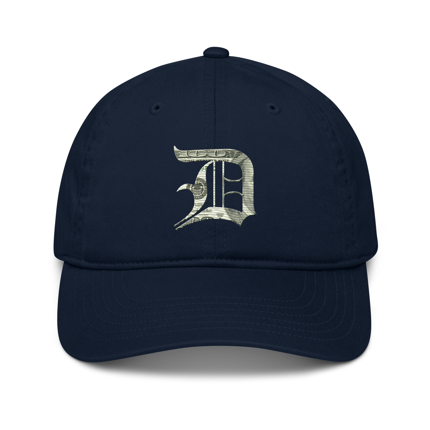 Detroit 'Old English D' Classic Baseball Cap (Benjamins Edition)