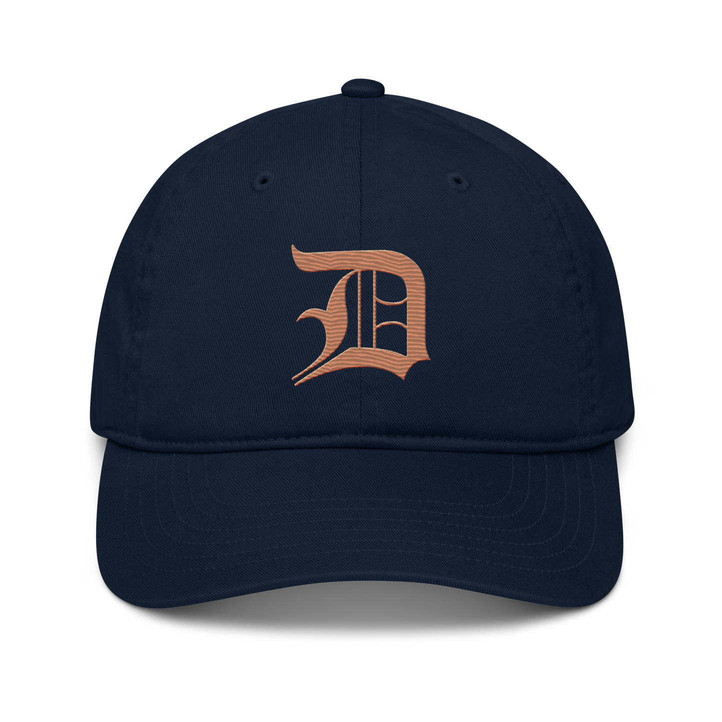 Detroit 'Old English D' Classic Baseball Cap (Copper Color)